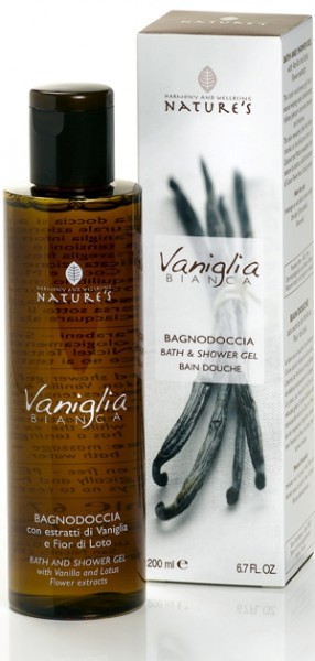 Nature's Vaniglia Bianca Bath & Shower Gel